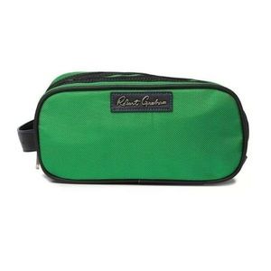 Robert Graham Gainsford Shave Toiletry Travel Bag green black